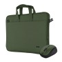 Kit Geanta de laptop Trust Bologna pentru laptop-uri cu diagonala de pana la 16", mouse Trust wireless, verde TRUST - 8